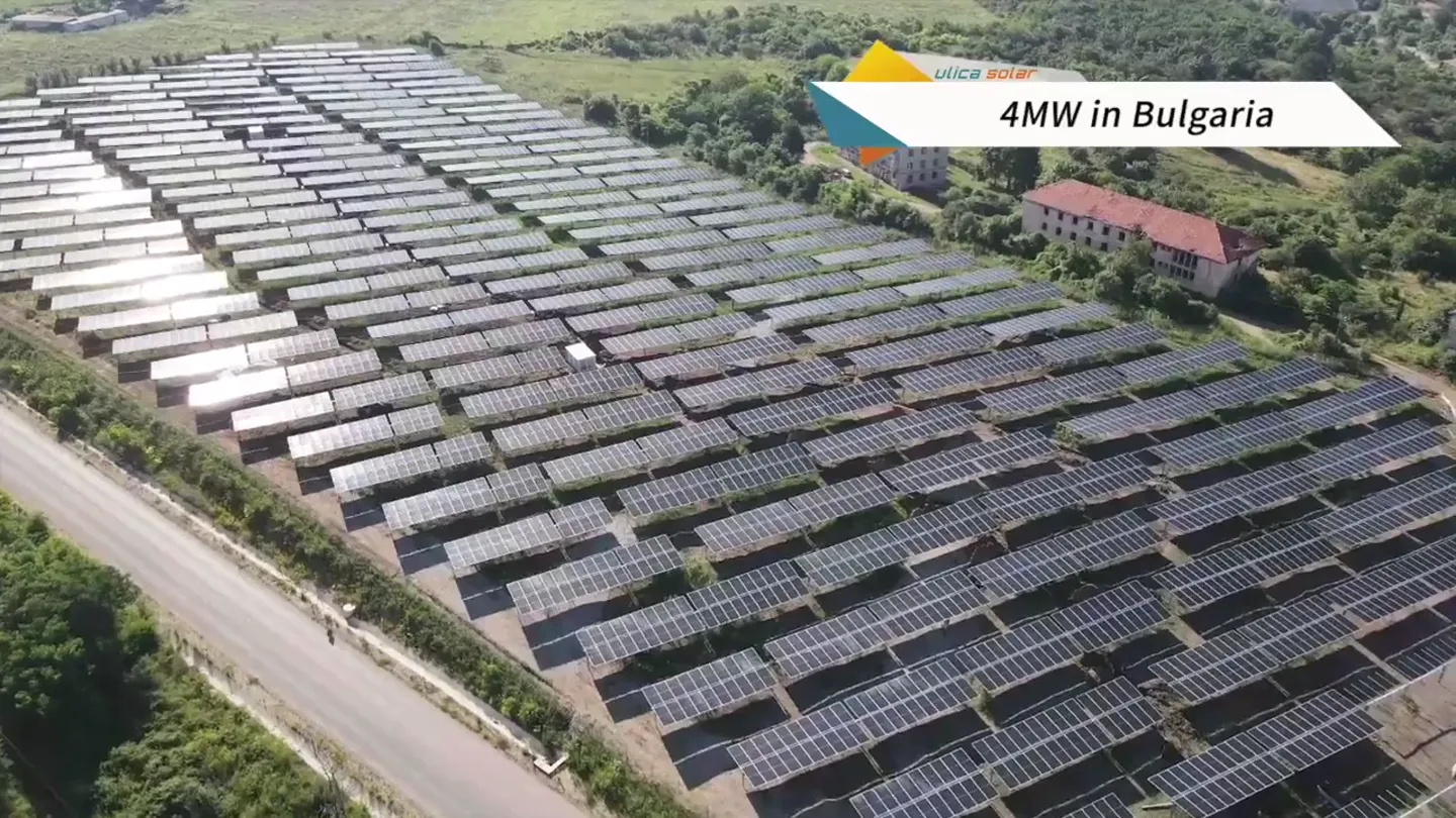 Ground mounted solar project